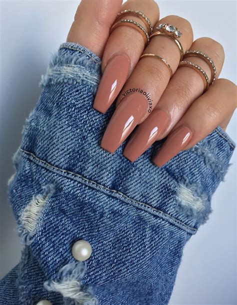 nude nails coffin|41 Pretty Nude Coffin Nails That Anyone Can Pull Off